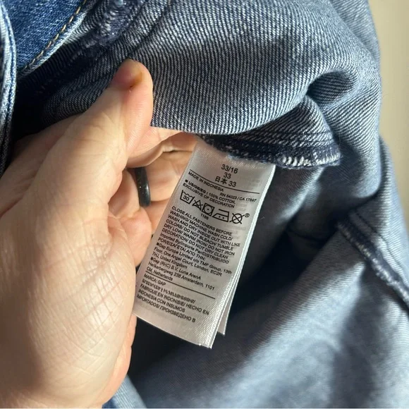 NWT Gap X Cult Gaia Asymmetrical Denim High Slit Maxi Skirt Size 33/16 - Picture 13 of 13